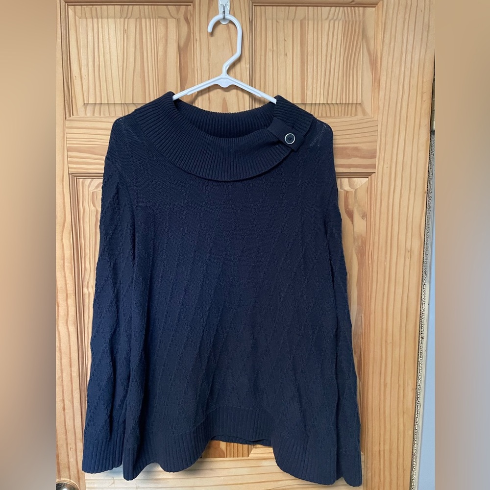 XL Navy Blue Christopher & Banks Sweater